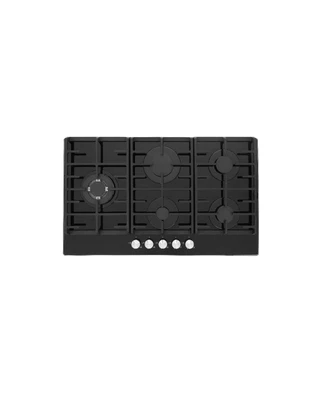 £229.99 • Buy Montpellier MGH90BG 90cm Black Glass Gas Hob