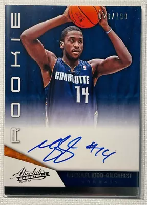 Michael Kidd-Gilchrist RC Auto /199 | 2012-13 Absolute Basketball | Bobcats • $29.97