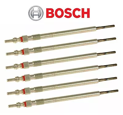 For Mercedes / Dodge Sprinter 2500 3500 Diesel Glow Plug Set (6 Plugs) BOSCH OEM • $84.86