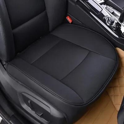 For Audi Car Front Seat Cover PU Leather Full Surround Chair Cushion Pad Black • $20.99