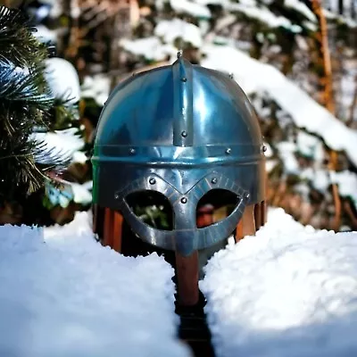 Viking Helmet Gjermunbu Medieval Helmet For Reenactment And LARP • £65