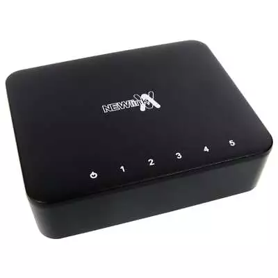 5 Port Cat6 Gigabit RJ45 Ethernet Network Switch LAN Nmanaged Hub Splitter • £18.29