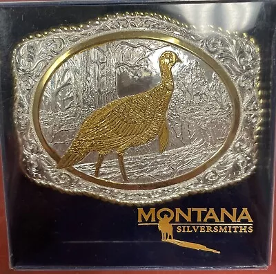 Montana Silversmith Vintage 1997 NWTF Buckle • $75