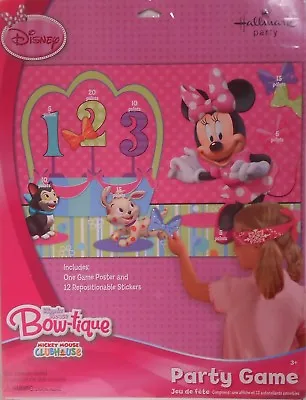 Party Game DISNEY MINNIE MOUSE Bow-tique Birthday Supplies Hallmark S2 • $8.95