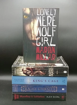 £10.49 • Buy Fantasy Book Bundle X Beautiful Creatures, Lonely Werewolf Girl, King's Cage, +