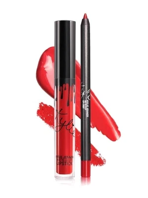 $55 • Buy Authentic Kylie Cosmetic No Sleep Matte Liquid Lipstick And Lip Liner 