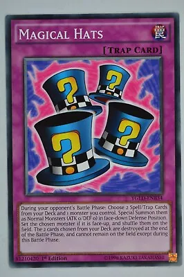 Yugioh Magical Hats YGLD-ENB34 Common 1st Edition • $1.23