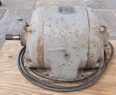$50 • Buy Vintage Master 3/4 HP Electric Motor 3 Phase 220 440 V  1725/1440 RPM Untested