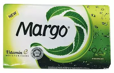 Margo Original Neem Azadirachta Indica Herbal Soap With Active Neem Oil 75g • £4.60