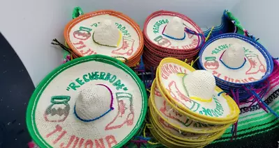 Wholesale Lot 12 Mini Hats 3 Inches Mini Sombrero • $18.99