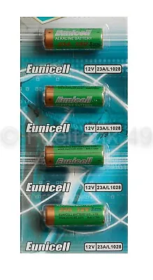 4 X Eunicell 23A A23 L1028 MN21 LRV08 E23A 12V Alkaline Battery • £2.85