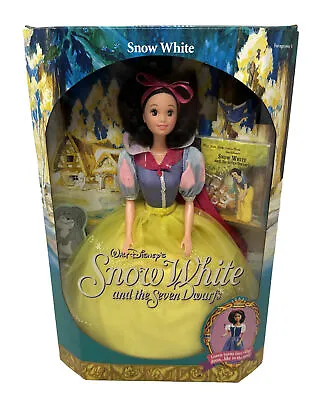 Vintage Snow White & The Seven Dwarfs Barbie Doll Disney Princesses Mattel - D3 • $35