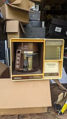 Vintage Sunbeam Coffeemaster Flavor-Lock Drip Coffee Maker Under Cabinet 15306 • $49.99