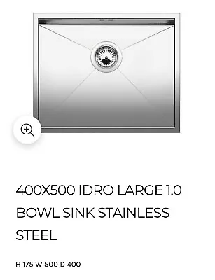 Large Stainless Steel Kitchen Sink • £60