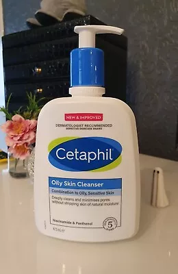 £8.99 • Buy Cetaphil Oily Skin Cleanser 473ml Niacinamide Face Wash Beauty Makeup UNUSED 