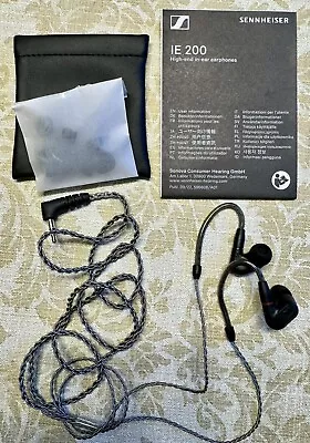 Sennheiser - IE 200 In-Ear Audiophile Headphones - Black IE200 • $25