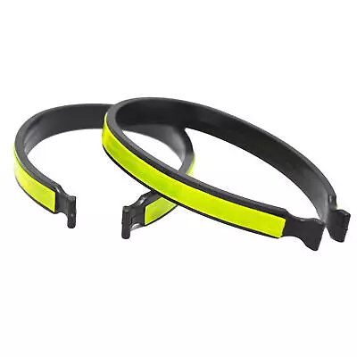 2pcs Bicycle Pants Trouser Clips Leg Bands Reflective Band Strap • $8.09