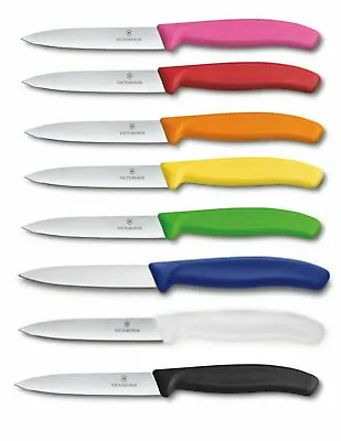 VICTORINOX Swiss Made 4 Inch Blade Kitchen Paring Knife - Straight With Point • $13.49