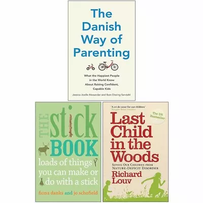 The Danish Way The Stick Book Last Child 3 Books Collection Set Paperback NEW  • £26.99