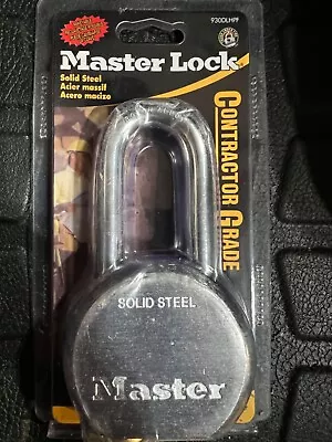 Master Lock Padlock 2 1/2'' 5 Pin Steel Body Cylinder 1Pk • $28.60