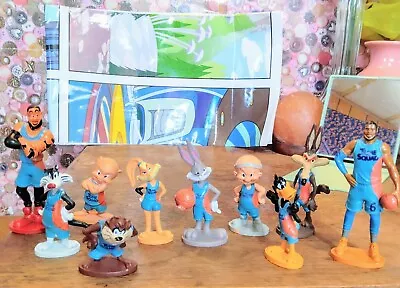 Vintage Warner Brothers Space Jam Tune Squad Figures  Looney Tunes Foldout   • $24.99