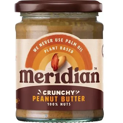 Meridian Crunchy Peanut Butter - 280g • £6.21