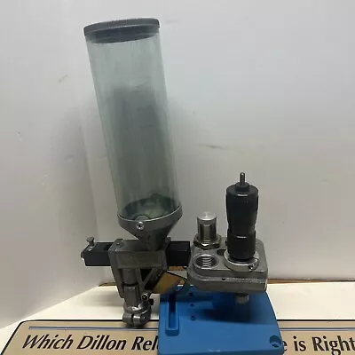 Dillon Forster 223 Micrometer & Lee 223 Sizer Powder Measure P-die & Stand • $86