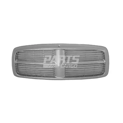 New Grille Chrome Dodge Pickup RAM1500 RAM2500 3500 2002-2005 For CH1200271 • $142.82