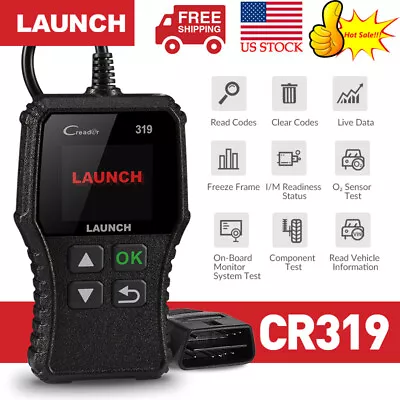 $23.99 • Buy For Mercedes Benz OBD2 Scanner OBD Code Reader Car Diagnostic Tool Emission Test