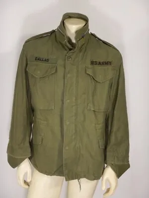 Vintage 1960s M65 M-65 Field Jacket I Field Force Allen Overall Size SMALL SHORT • $75
