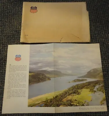 $13 • Buy June 11, 1951 Union Pacific Railroad Dining Car Menu And Mailing Envelope