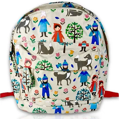 Rex London Whimsical Kids Little Red Riding Hood Mini Backpack Overnight Bag 10  • $13.98