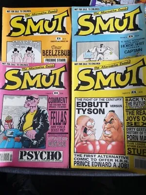 Smut 13-16 Arf Cartoons Pub. Underground Comics Adults Only!!! Bargain Multipack • £5