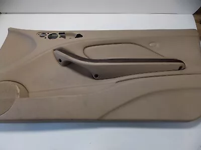 BMW E46 Front Door Panel Tan Leather Right Coupe Vert 00-06 323 325 328 330 M3 • $114.99