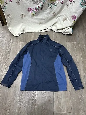 Men’s Volkswagen Navy Blue Harrington Style Coat Jacket GENUINE MERCHANDISE - M • $49.74