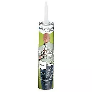 Dicor 501LSW-1 EPDM Rubber Roof Lap Sealant Self-Leveling 10.3oz. White • $14.89