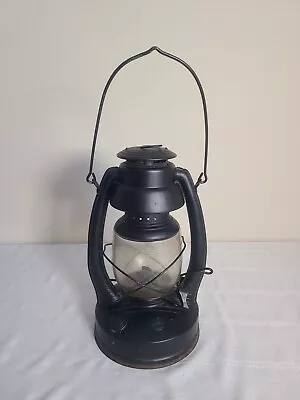 Vintage Van Camp #180 Air Pilot Oil Lamp Lantern Metal Camping Glass Shade Train • $41.49