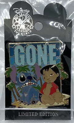 Disney Lilo And Stitch GONE LE 500 Pin • $65