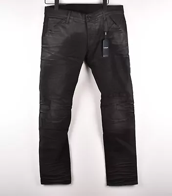 P16 New G-Star Camcord 5620 3D Super Slim Black Jeans In Size 33/32 • $61.65