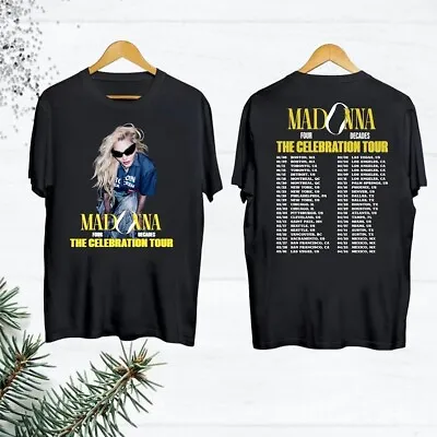 Madonna The Celebration Tour 2024 T-Shirt Madonna Shirt Gift For Fans Music All • $22.99