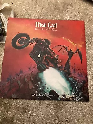 Meatloaf Bat Out Of Hell Vinyl LP Used • £0.99