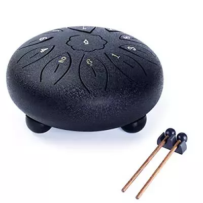 Steel Tongue Drum Tank Drum Standard 11 Key 11 Notes 6 Inch Percussion Instru... • $31.87