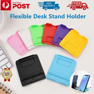 Universal Desk Stand Mobile Phone Stand Holder For Tablet IPad IPhone Samsung OZ • $4.85