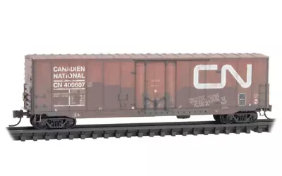 Canadian National 50' Box Car Weathered Micro-Trains MTL# 181 45 210 N Scale • $36.80