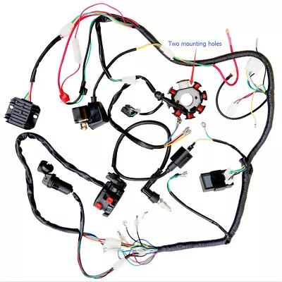 200cc 250cc Engine Wiring Harness 3 Hole Stator Zongshen Lifan ATV Quad Go Kart • $108.99