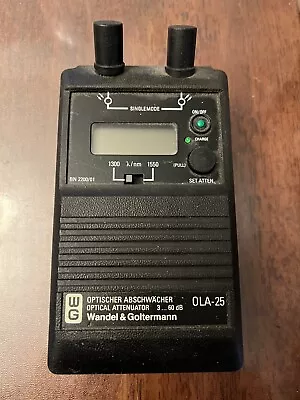 $75 • Buy Wandel & Goltermann OLA-25 Optical Attenuator 