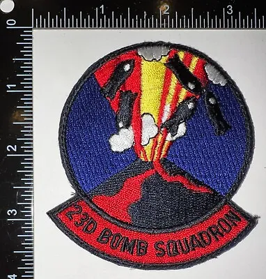 USAF US Air Force 23rd Bomb Squadron HOOK & LOOP B-52 Patch • $18