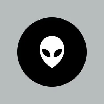 Alien Head - Mac Apple Logo Cover Laptop Vinyl Decal Sticker Macbook Unique • $4.25