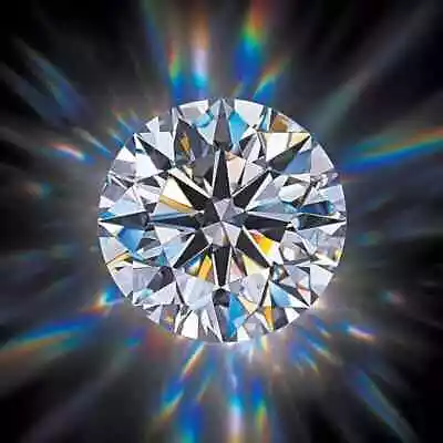 Certified White Diamond Round Cut 3.00 Ct Natural FL Grade Loose Gemstone • $140