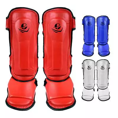 Classic Colored Shin Instep Guard MMA Boxing Muay Thai Protection Training • $29.95